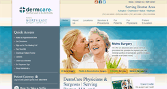 Desktop Screenshot of dermcare.us